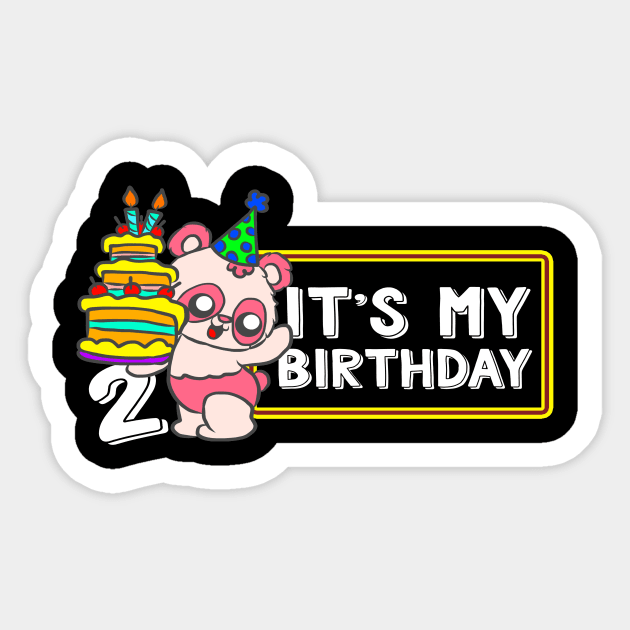 children's birthday party - birthday T-shirt Sticker by KK-Royal